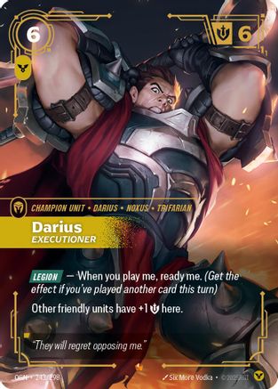 Darius - Executioner (243/298) CN - Origins Foil