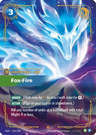Fox-Fire (256/298) CN - Origins Foil