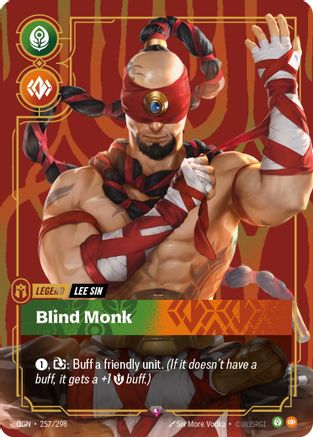 Lee Sin - Blind Monk (257/298) CN - Origins Foil