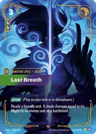 Last Breath (260/298) CN - Origins Foil