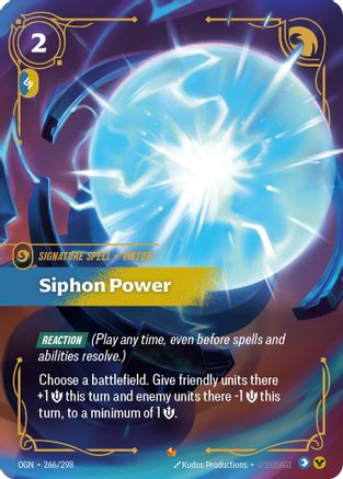 Siphon Power (266/298) CN - Origins Foil