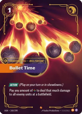 Bullet Time (268/298) CN - Origins Foil