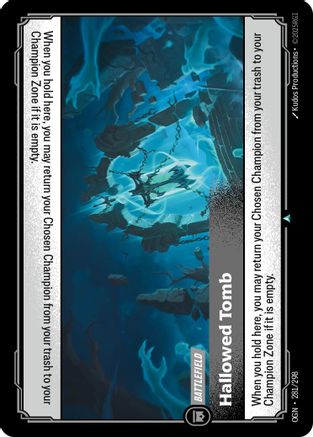 Hallowed Tomb (281/298) CN - Origins Foil