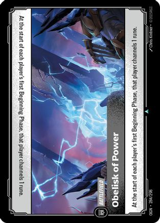 Obelisk of Power (284/298) CN - Origins