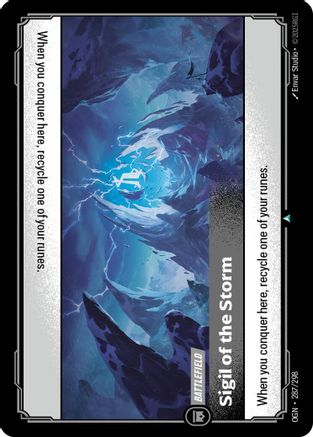 Sigil of the Storm (287/298) CN - Origins Foil
