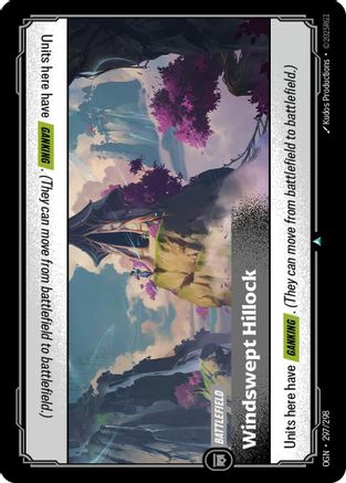 Windswept Hillock (297/298) CN - Origins Foil