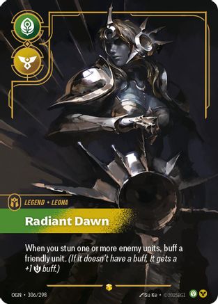 Leona - Radiant Dawn (Showcase) (306/298) CN - Origins Foil