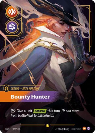 Miss Fortune - Bounty Hunter (Showcase) (309/298) CN - Origins Foil