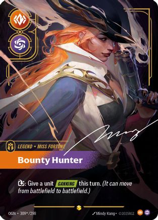 Miss Fortune - Bounty Hunter (Signature) (309*/298) CN - Origins Foil
