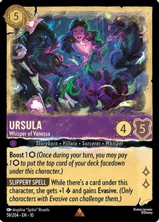 Ursula - Whisper of Vanessa (59/204) - Whispers in the Well Holofoil