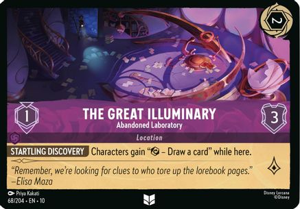 The Great Illuminary - Abandoned Laboratory (68/204) - Whispers in the Well Cold Foil