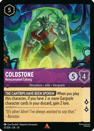 Coldstone - Reincarnated Cyborg (51/204) - Whispers in the Well