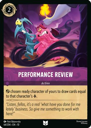 Performance Review (64/204) - Whispers in the Well Cold Foil