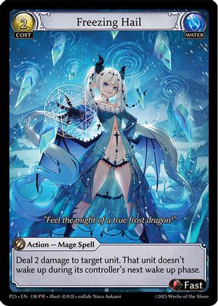 Freezing Hail (077) - Promotional Cards Foil