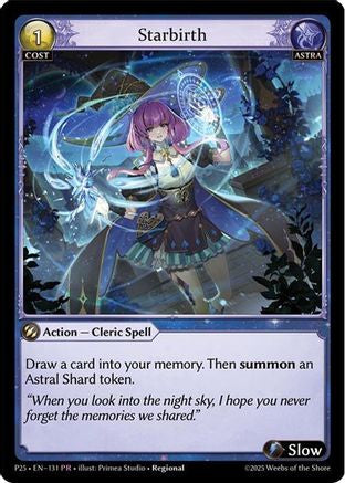 Starbirth (131) - Promotional Cards