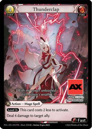 Thunderclap (076) - Promotional Cards