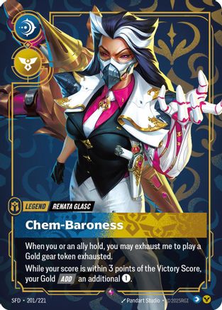 Renata Glasc - Chem-Baroness (201/221) CN - Spiritforged Foil