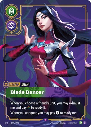 Irelia - Blade Dancer (195/221) CN - Spiritforged Foil