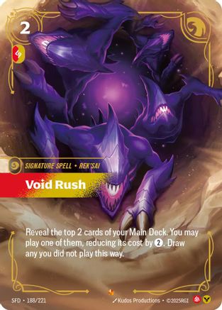 Void Rush (188/221) CN - Spiritforged Foil