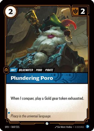 Plundering Poro (069/221) CN - Spiritforged Foil