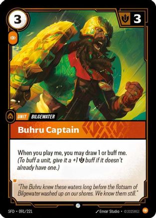 Buhru Captain (091/221) CN - Spiritforged