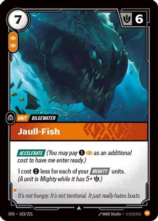 Jaull-Fish (103/221) CN - Spiritforged Foil