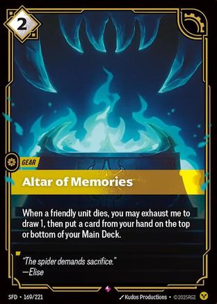 Altar of Memories (169/221) CN - Spiritforged Foil