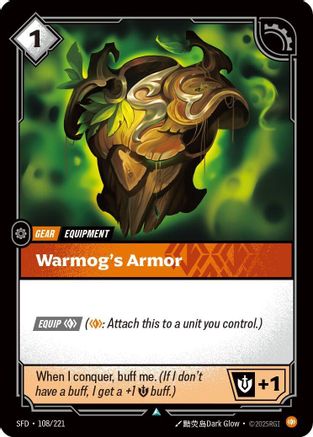 Warmog's Armor (108/221) CN - Spiritforged Foil