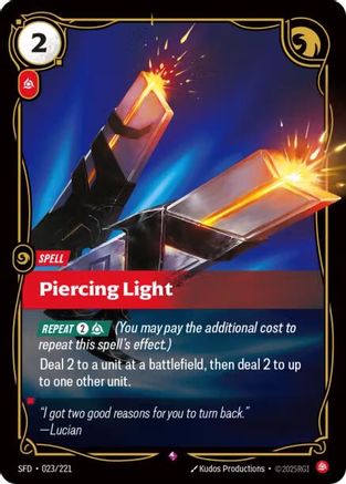 Piercing Light (023/221) CN - Spiritforged Foil