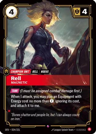 Rell - Magnetic (024/221) CN - Spiritforged Foil