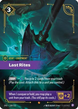 Last Rites (150/221) CN - Spiritforged Foil