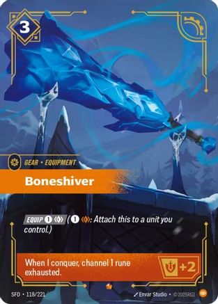 Boneshiver (118/221) CN - Spiritforged Foil