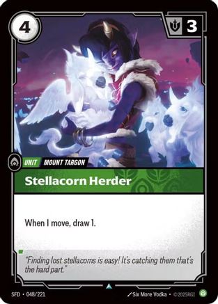 Stellacorn Herder (048/221) CN - Spiritforged Foil