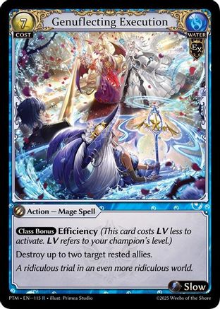 Genuflecting Execution (115) - Phantom Monarchs Foil