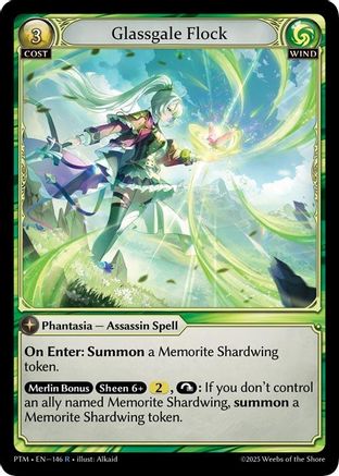 Glassgale Flock (146) - Phantom Monarchs Foil