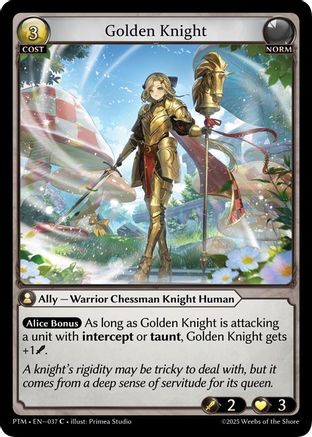 Golden Knight (037) - Phantom Monarchs Foil