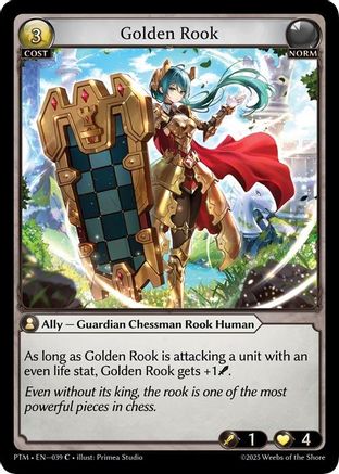 Golden Rook (039) - Phantom Monarchs Foil