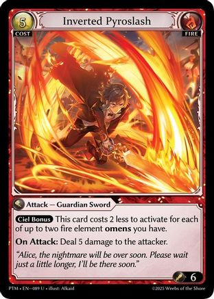 Inverted Pyroslash (089) - Phantom Monarchs Foil