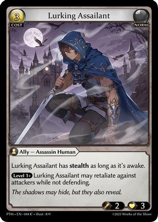 Lurking Assailant (044) - Phantom Monarchs Foil
