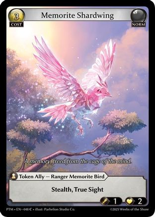 Memorite Shardwing (048) - Phantom Monarchs Foil