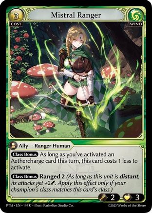 Mistral Ranger (149) - Phantom Monarchs Foil
