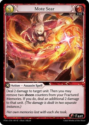 Mote Sear (091) - Phantom Monarchs Foil