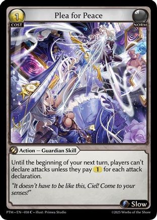 Plea for Peace (058) - Phantom Monarchs Foil