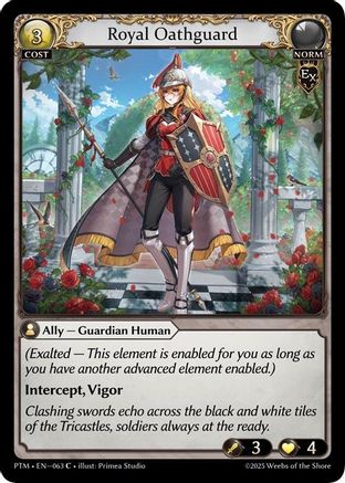 Royal Oathguard (063) - Phantom Monarchs Foil