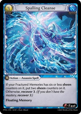 Spalling Cleanse (125) - Phantom Monarchs