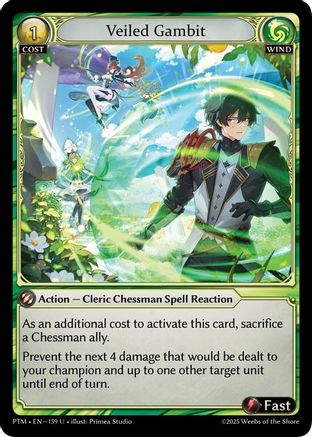 Veiled Gambit (159) - Phantom Monarchs Foil