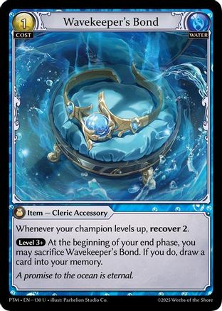 Wavekeeper's Bond (130) - Phantom Monarchs