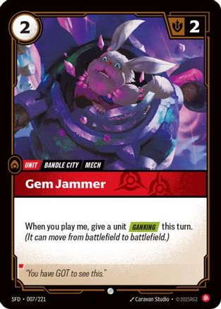Gem Jammer (007/221) CN - Spiritforged Foil
