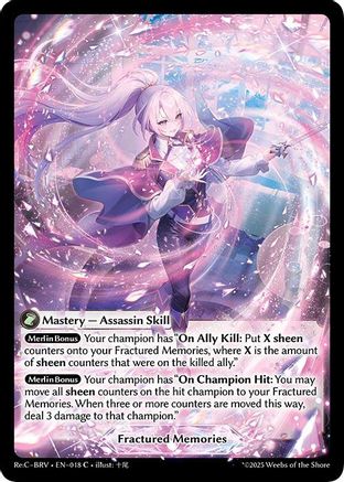 Fractured Memories (018) - Merlin Re Collection Brilliant Vestige