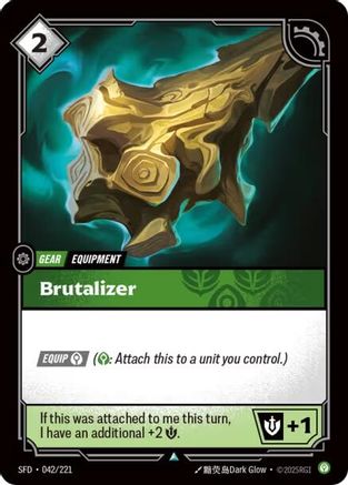 Brutalizer (042/221) CN - Spiritforged Foil